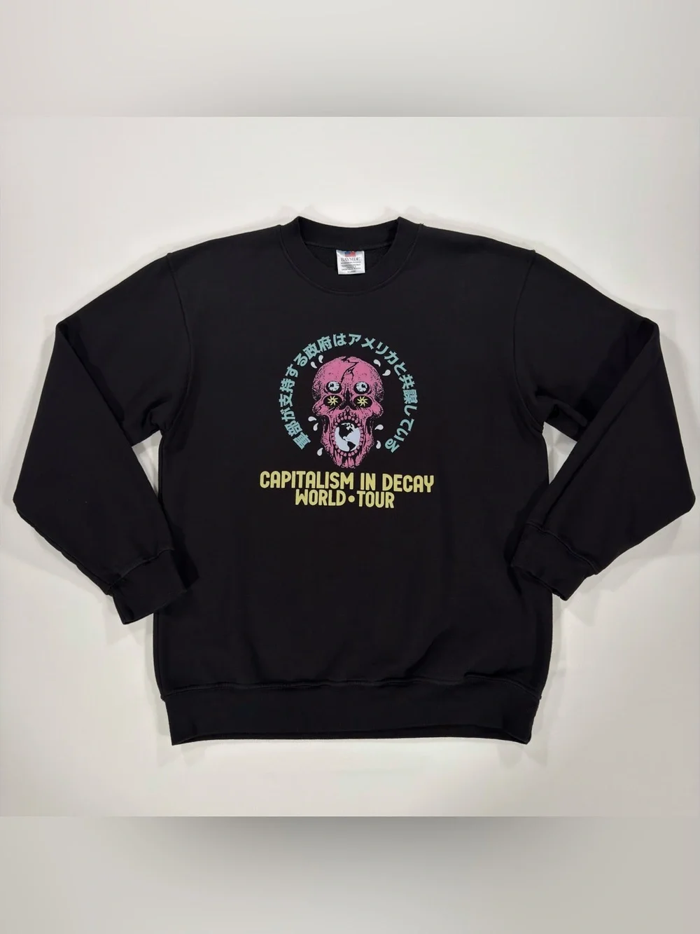 Capitalism In Decay World Tour BlackSweatshirt XL Hasan Piker